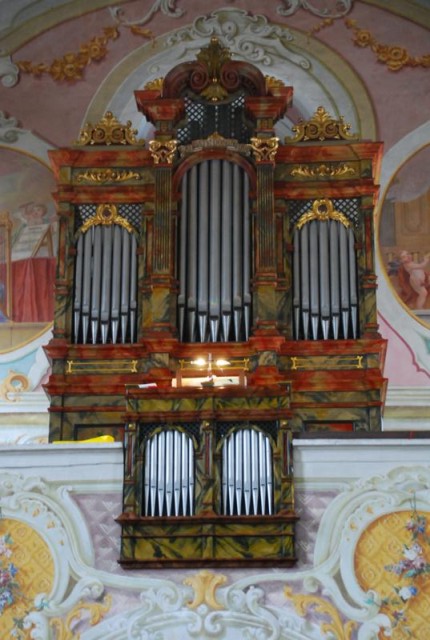 Orgel der Pfarrkirche Straß